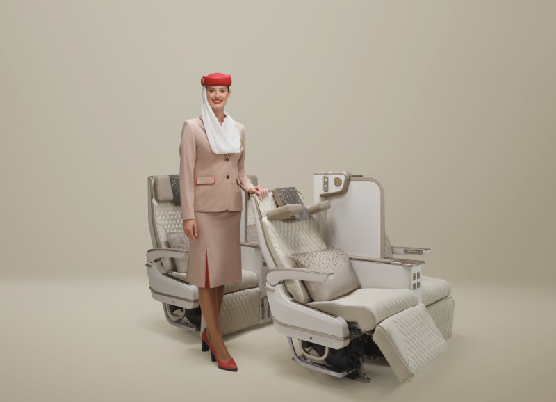 Emirates unveils world's 1st electric premium economy seat 