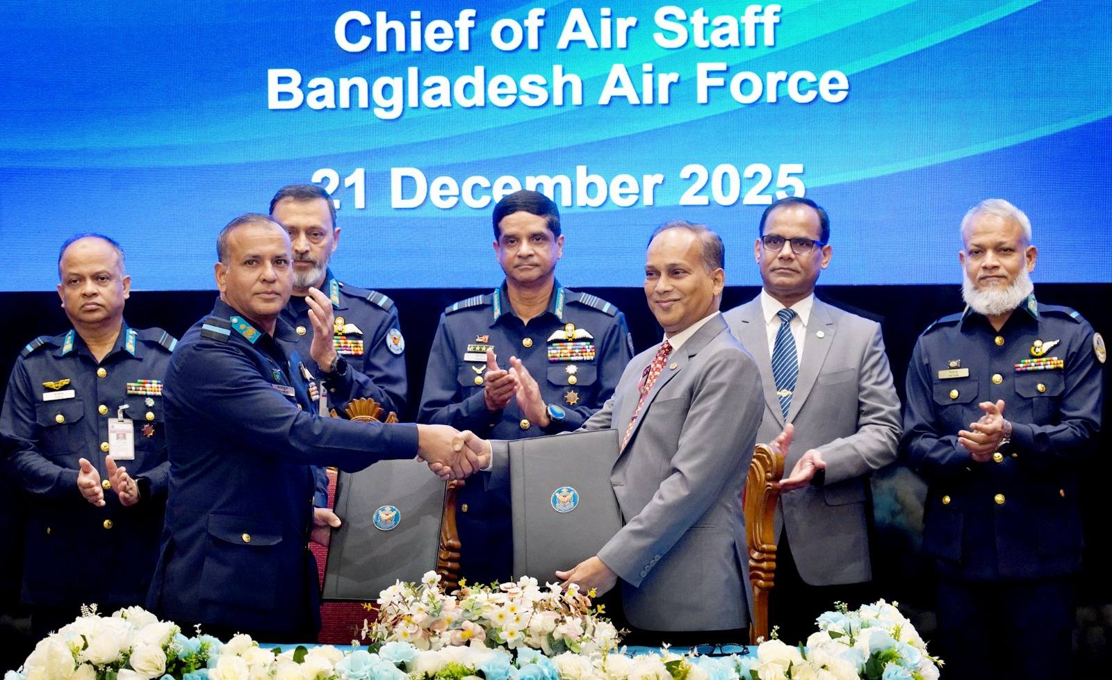 BAF, AAUB signs MoU to advance drone, aviation, and aerospace research