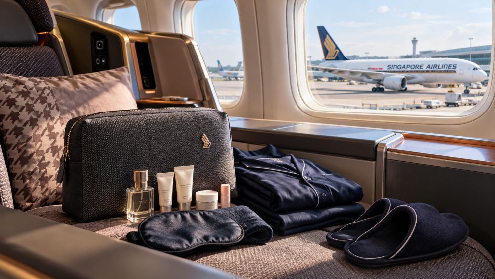 Singapore Airlines introduces new in-flight amenities in all cabins