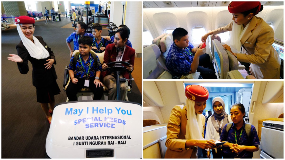 Emirates extends ‘Travel Rehearsal’ programme to Bali for neurodiverse children