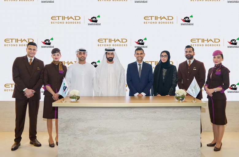 Etihad, UAE Wrestling Federation sign partnership deal