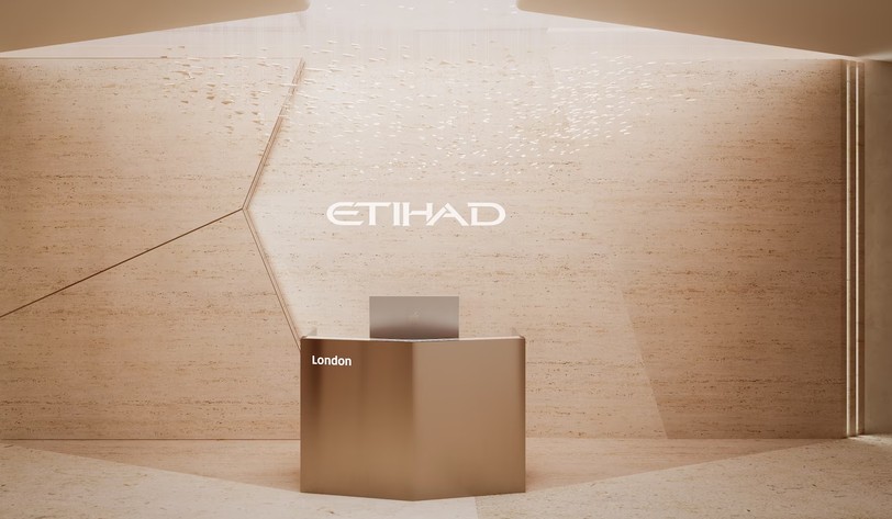 Etihad unveils new lounge design language, starting with London 