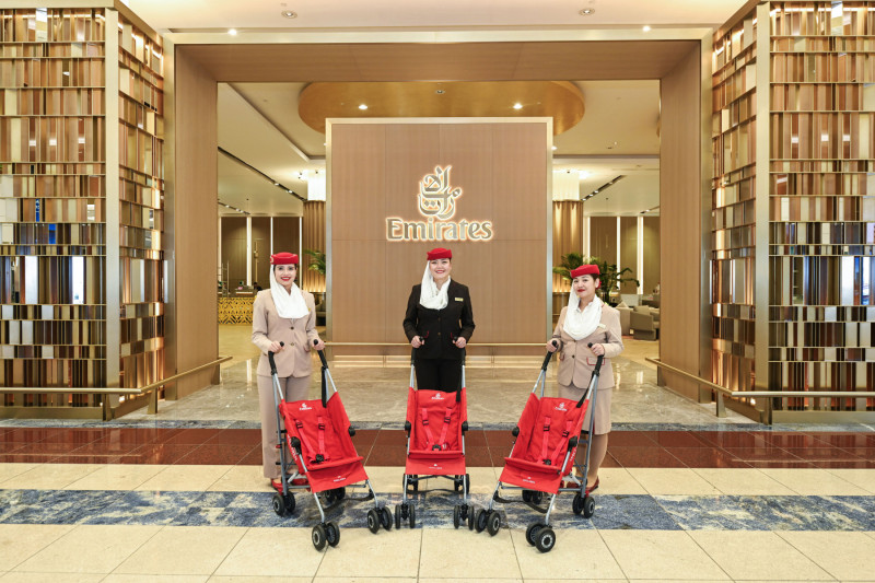 Emirates, dnata donate repurposed airport strollers to UAE non-profit groups