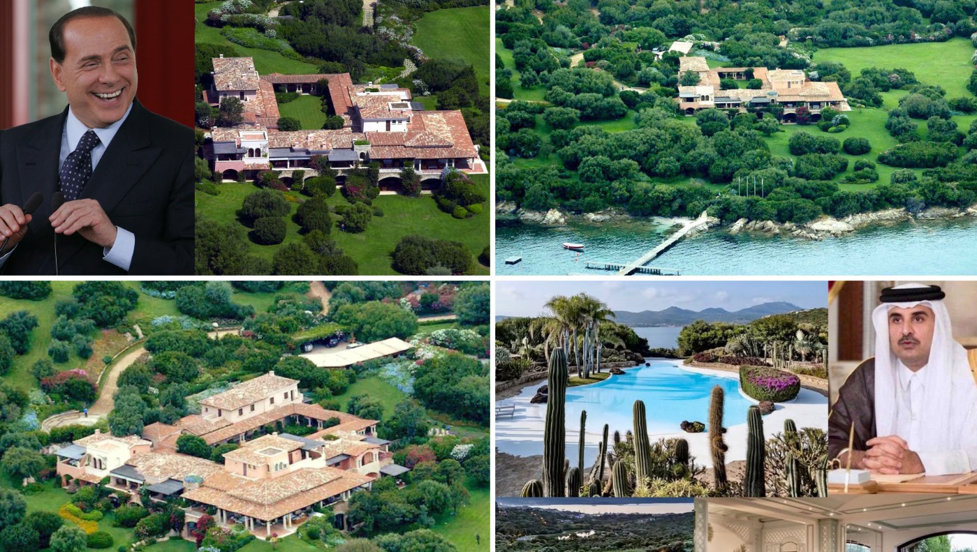 Berlusconi heirs sell Sardinian party palace to Qatari sheikh