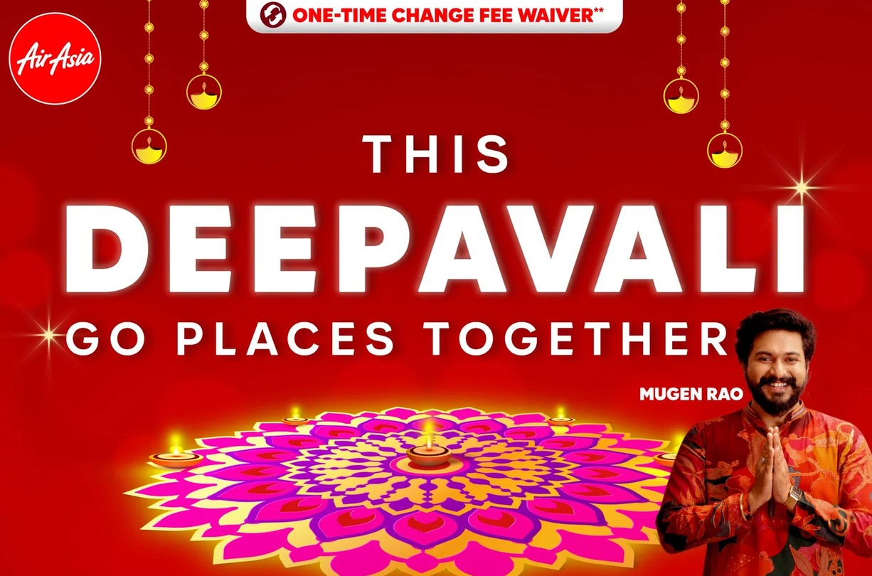 AirAsia offers special fares for Deepavali