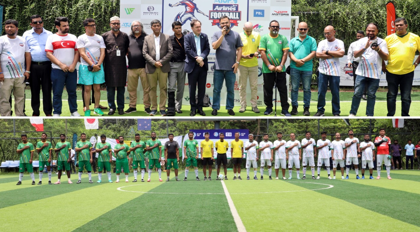 Football tournament brings together 16 airlines in spirit of unity