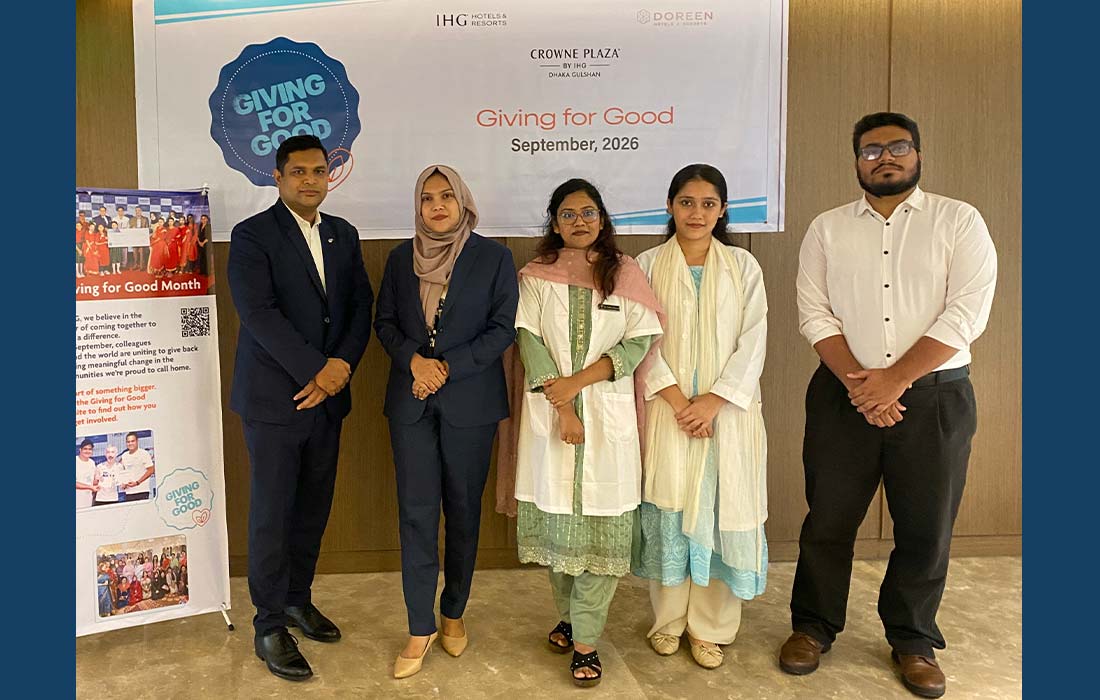 Crowne Plaza Dhaka Gulshan launches blood donation drive for thalassemia patients