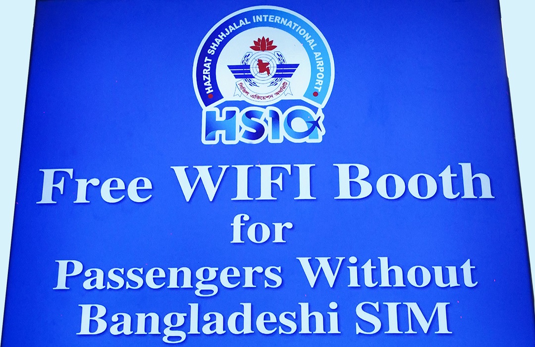 Hotline and free wifi services deliver real benefits to travelers at Dhaka’s airport