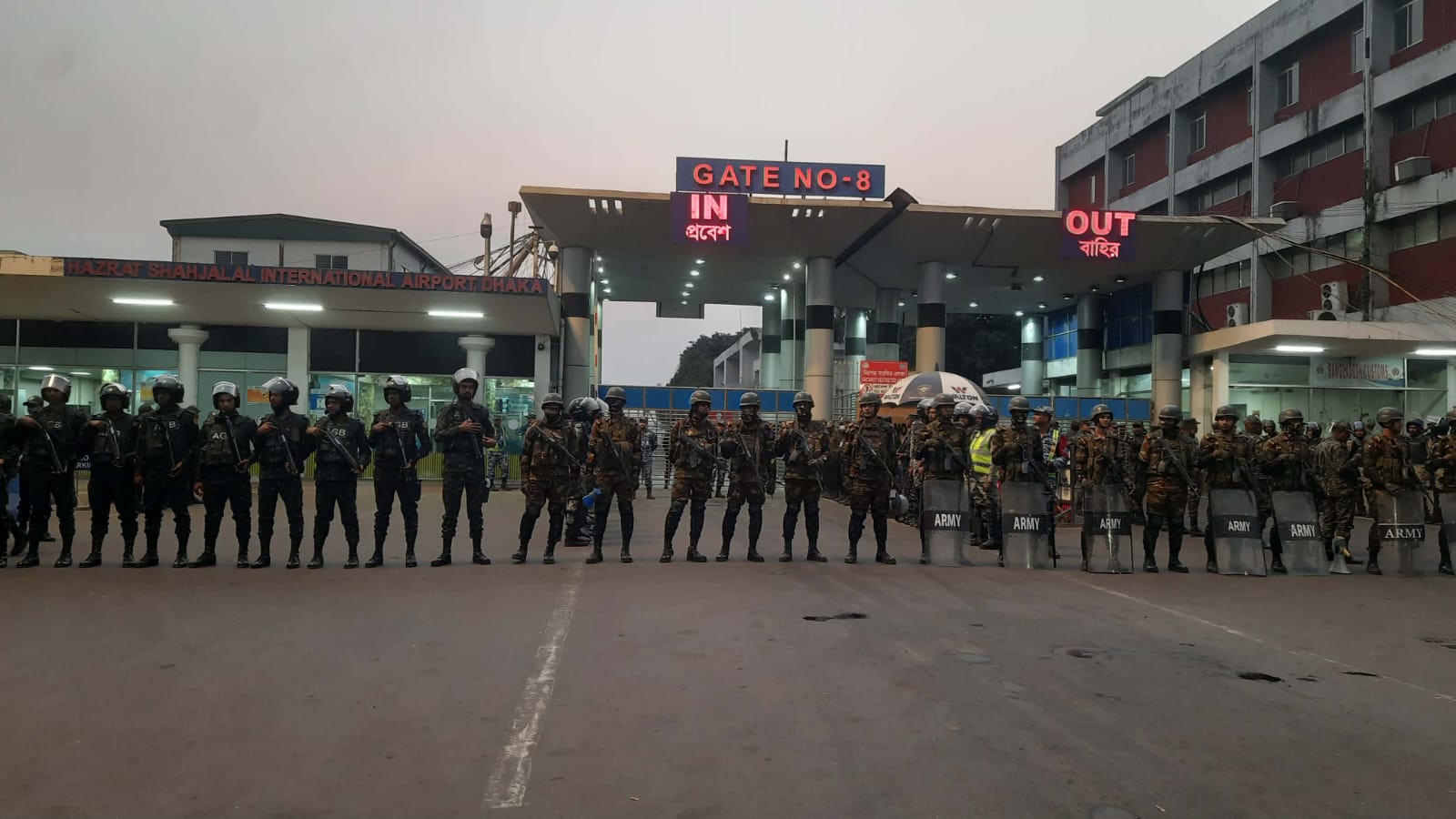 Heavy security blanket at HSIA ahead of Osman Hadi’s arrival