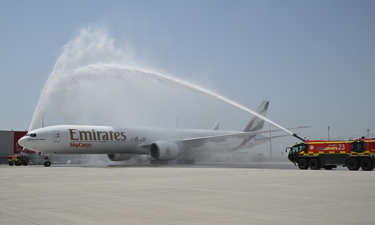 Emirates SkyCargo unveils first converted Boeing 777-300ER special freighter