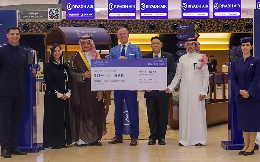 Riyadh Air launches direct flights to Bangkok