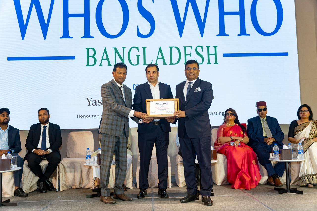 Md Shakawath Hossain wins Who’s Who Bangladesh Award 2026