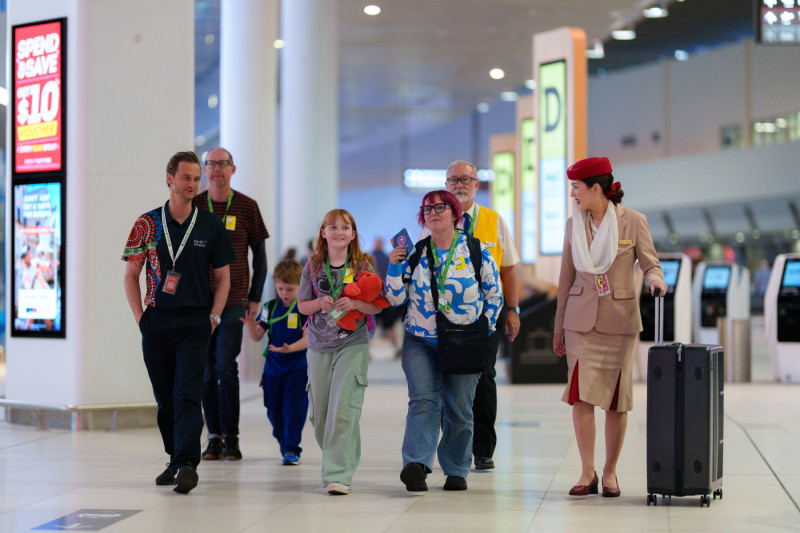 Emirates holds 'Travel Rehearsal' events for neurodiverse families in Australia