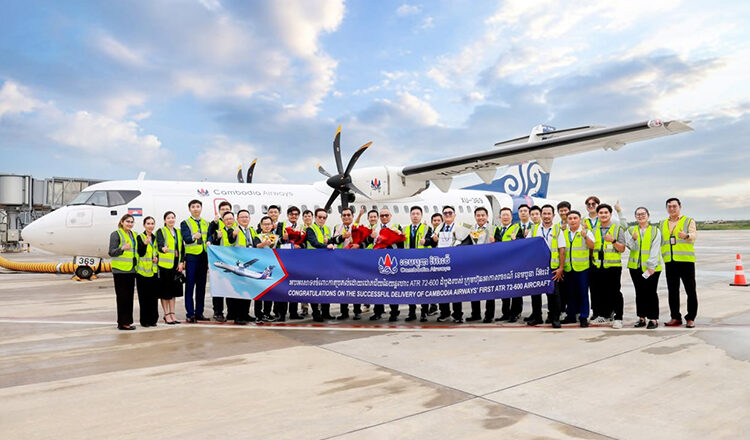 Cambodia Airways expands regional connectivity with first ATR 72-600