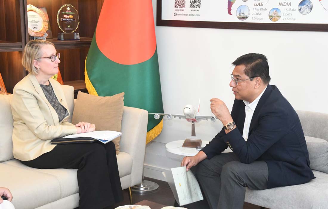 UK envoy, Millat discuss Biman aircraft purchase, HRCM status