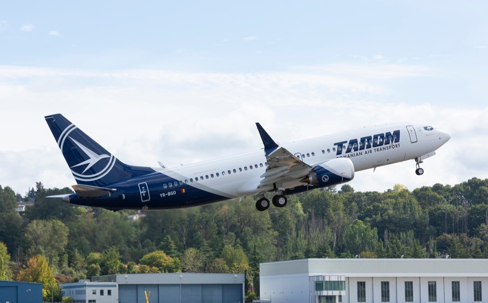 Romania's TAROM takes delivery of first Boeing 737 MAX