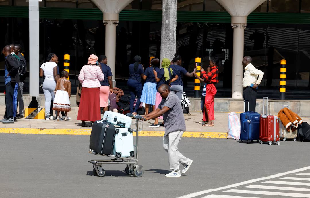 Workers at Kenya's main airport call off strike after two days of disruption