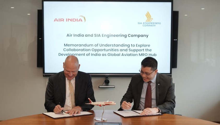 Air India, SIA Engineering ink MoU on MRO cooperation