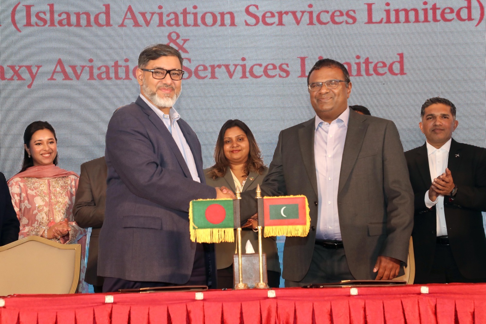 Maldivian signs deal with Galaxy Aviation Services Bangladesh