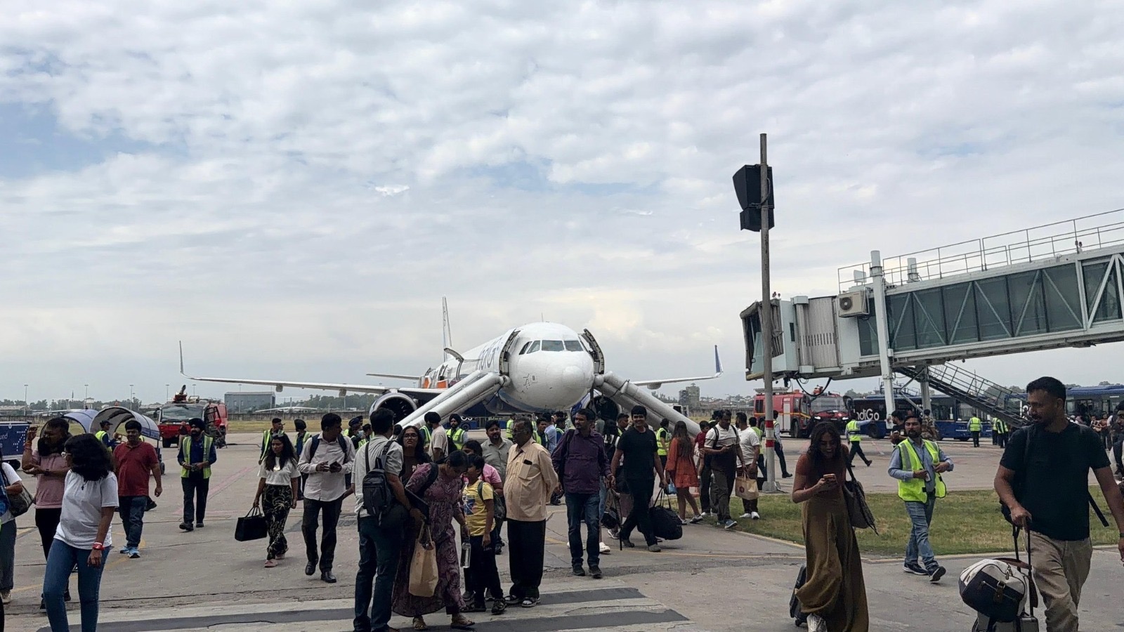 IndiGo Flight Evacuated As Power Bank Catches Fire After Landing In Chandigarh