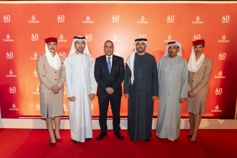 Emirates marks 40 years of operations in Egypt