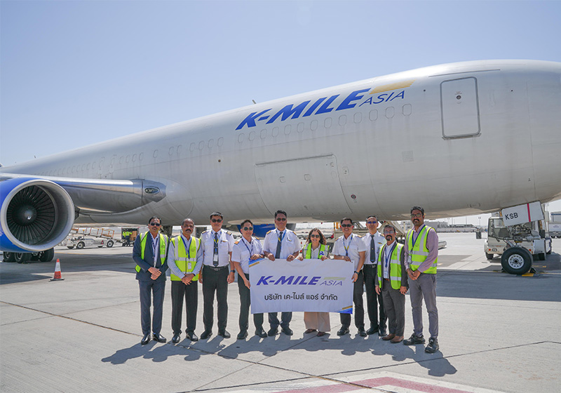 K-Mile Air launches cargo flight to Abu Dhabi