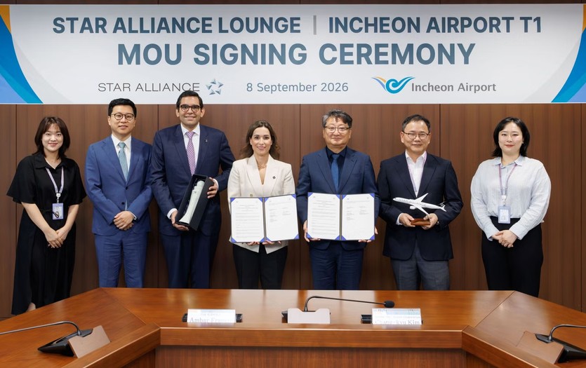 Star Alliance, Incheon Airport Sign MoU for new lounge