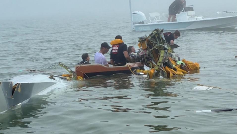 Mexican Navy plane carrying child patient crashes off Texas coast, killing at least five