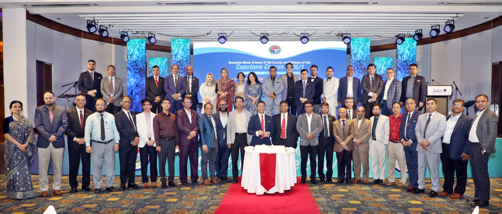 NDC capstone course 2026/1 fellows celebrate gala dinner