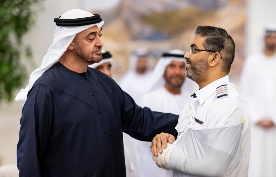 UAE honours flydubai FZ1073 crew