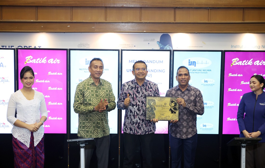 Batik Air and IJN join forces with tourism Malaysia to boost medical tourism and accessible heart care