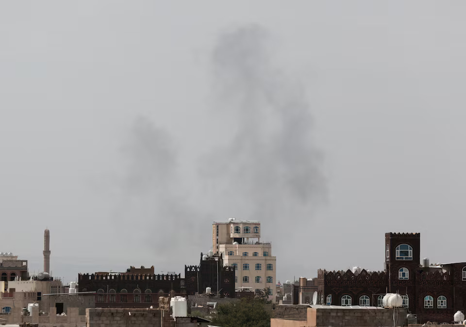 Houthis accuse Saudi Arabia of striking Sanaa airport, vow retaliation