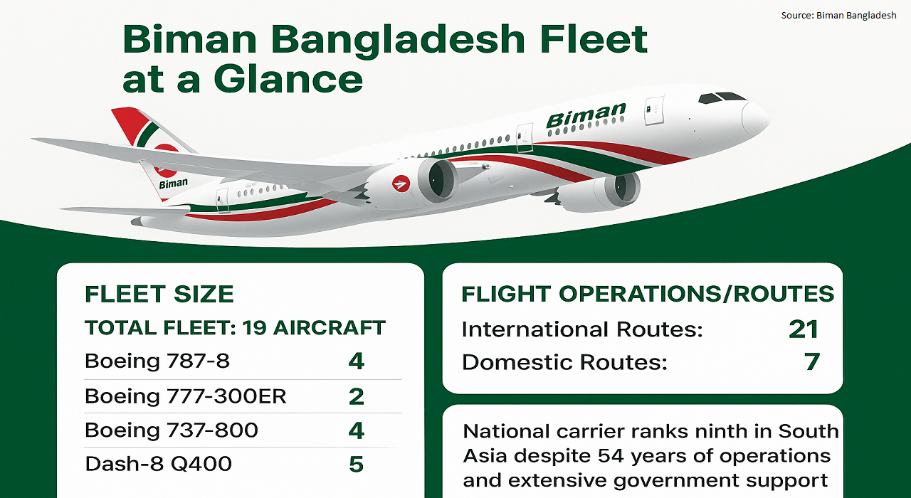 Biman Bangladesh not in the world’s top 100 airlines