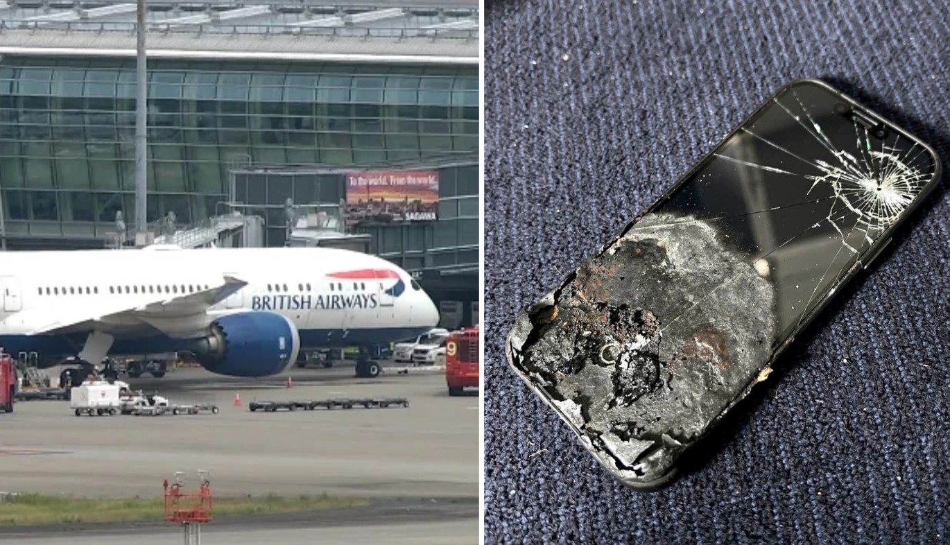 British Airways flight delayed due to smartphone fire in Tokyo