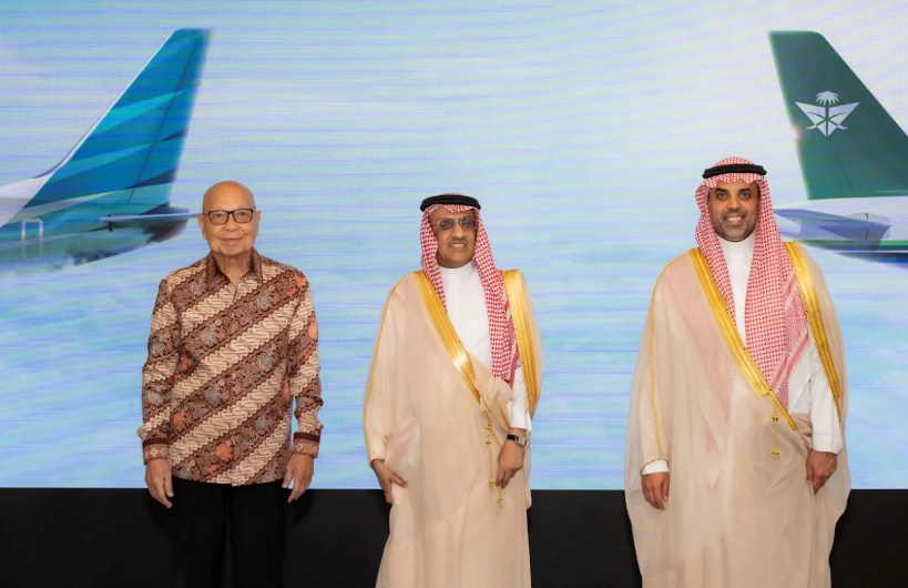 Saudia, Garuda Indonesia sign Joint Business Framework Agreement