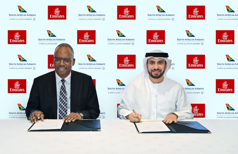 Emirates, South African Airways expand codeshare to nine new cities