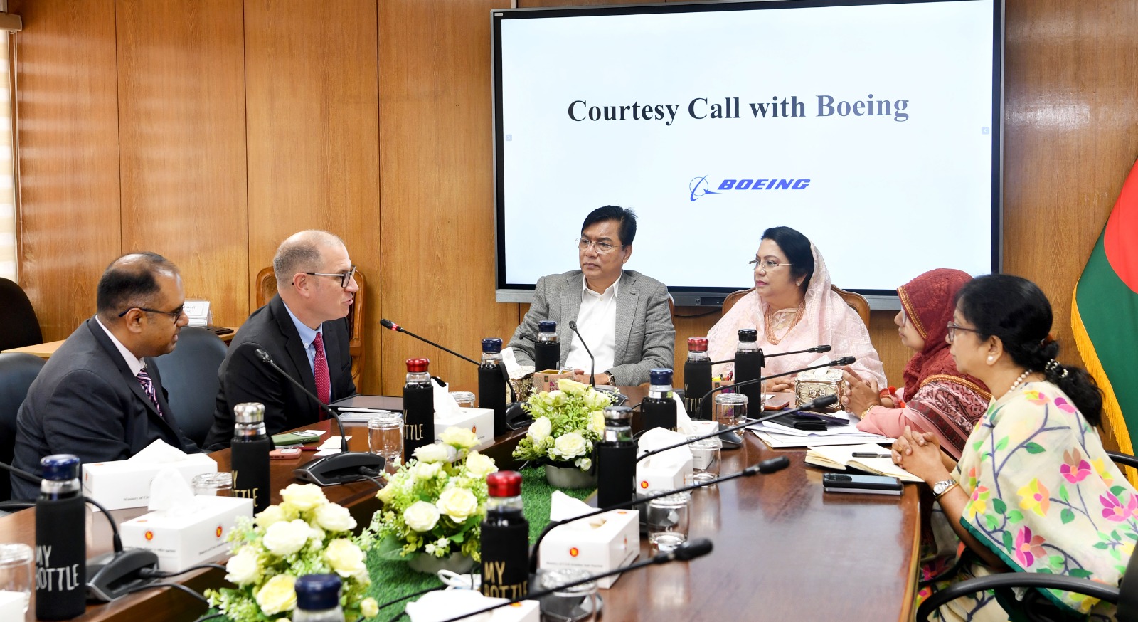 Boeing Vice President meets with Civil Aviation Ministers, discusses aircraft leasing