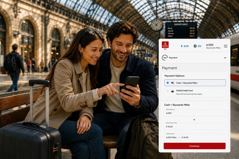 Emirates Skywards Miles now redeemable for European rail travel