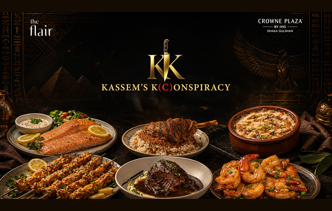 Crowne Plaza Dhaka Gulshan launches Chef Kassem’s culinary experience