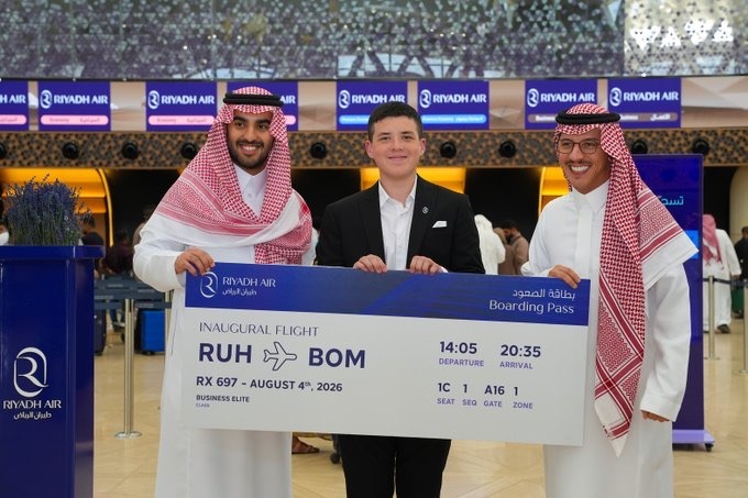 Riyadh Air opens major new route into India’s biggest city