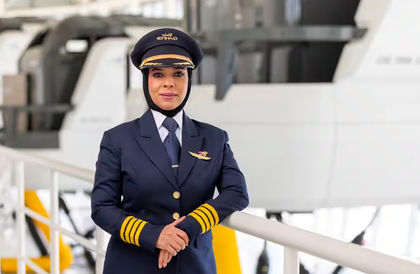 Etihad Airways' Musallami becomes 1st Emirati woman training captain in UAE