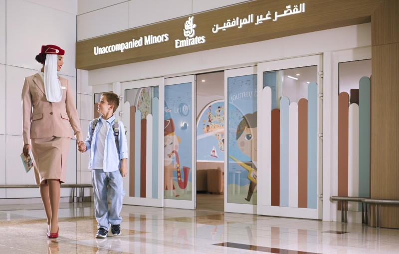 Emirates expects 3,500 unaccompanied children to fly this summer