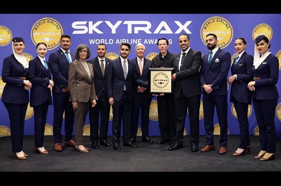 Saudia climbs to 15th in Skytrax rankings, wins two awards