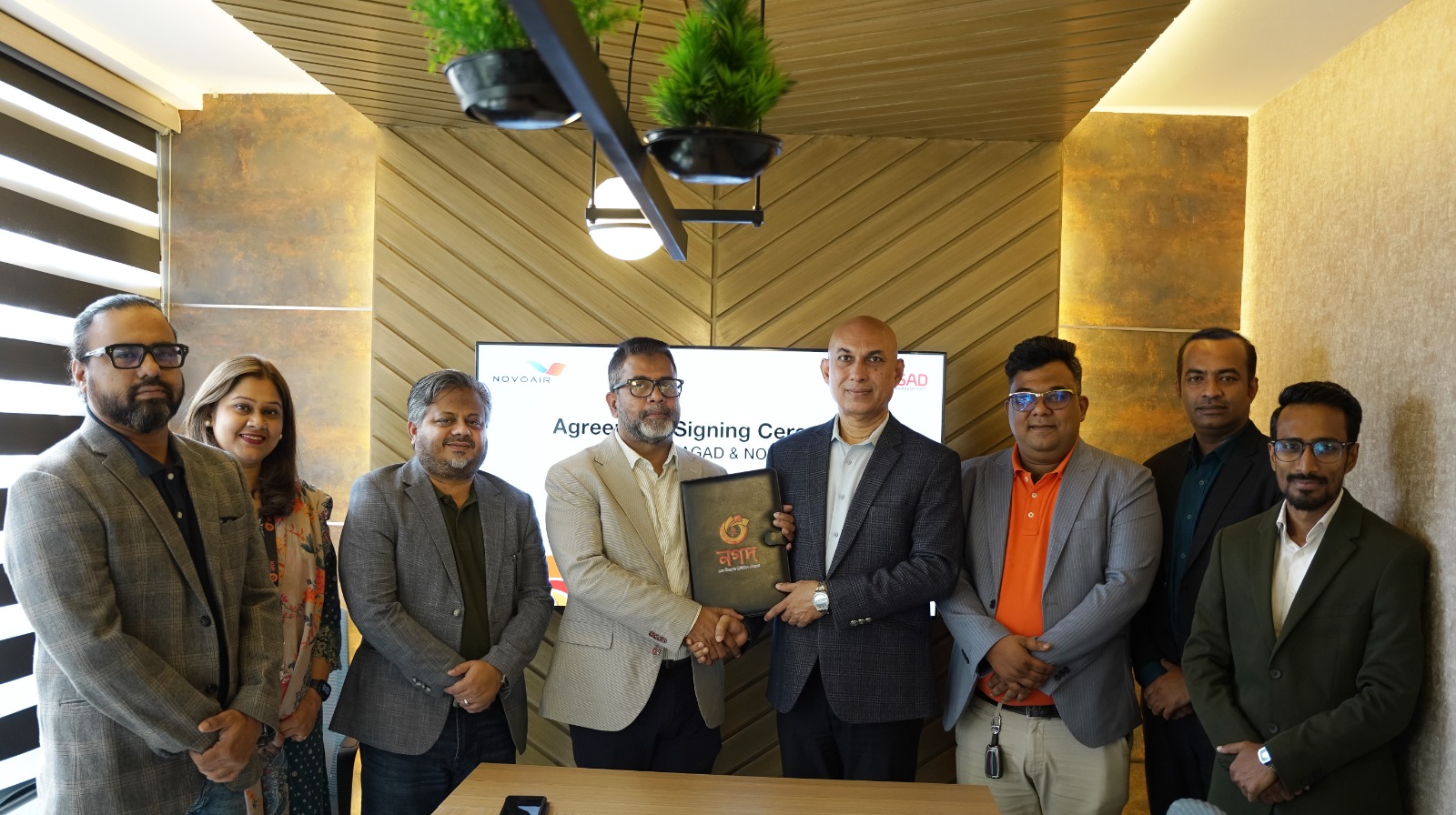 NOVOAIR offers 10% fare discount for Nagad users