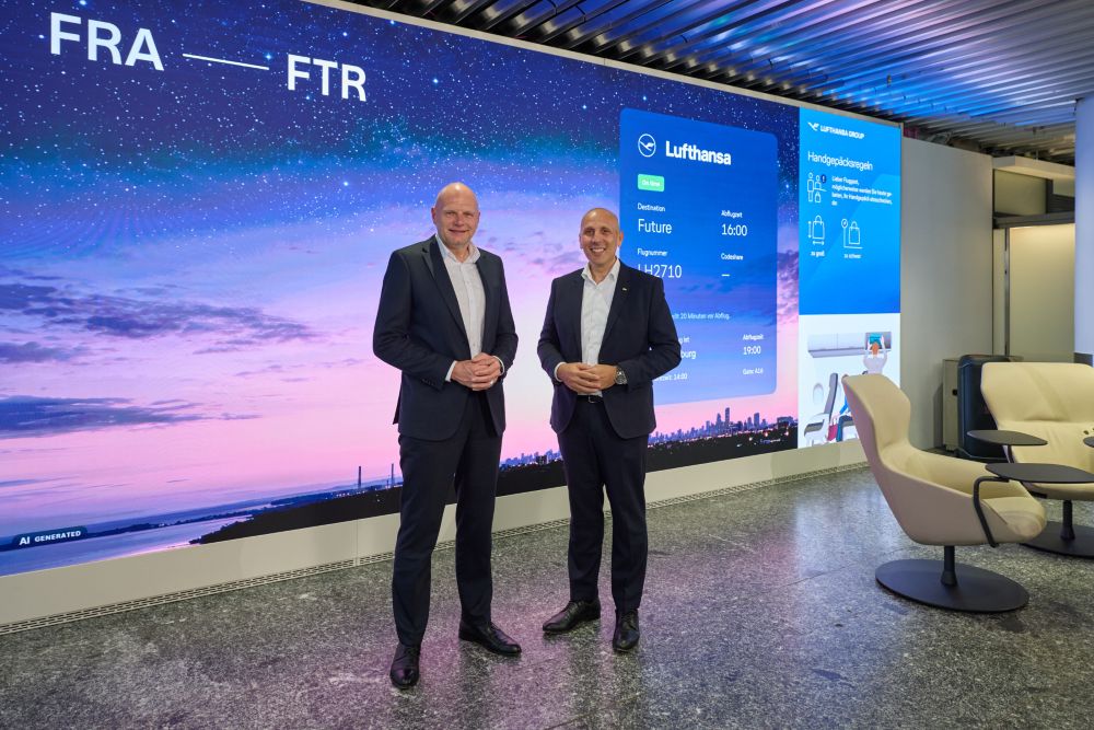 Lufthansa, Fraport unveil “Gate of the Future”