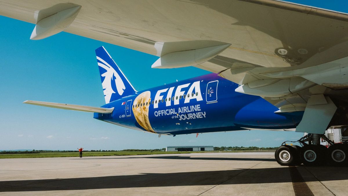 Qatar Airways unveils FIFA World Cup 2026-themed livery 