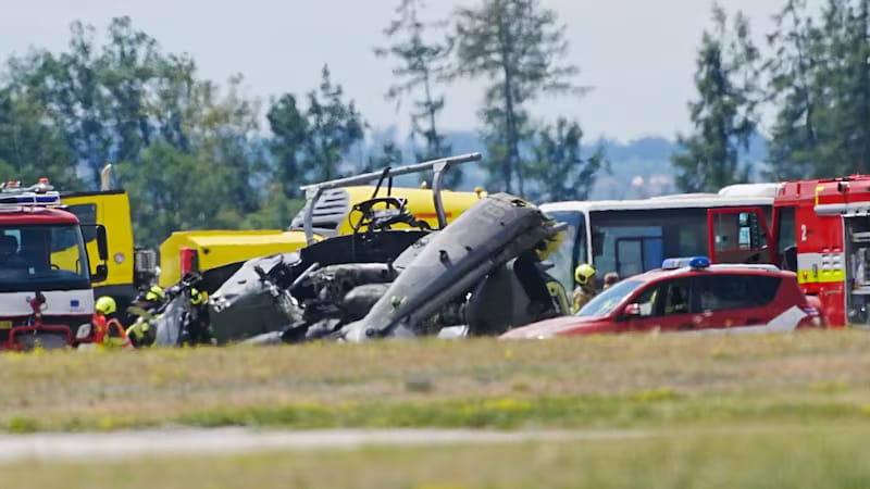 One dead, several injured in Czech military helicopter crash