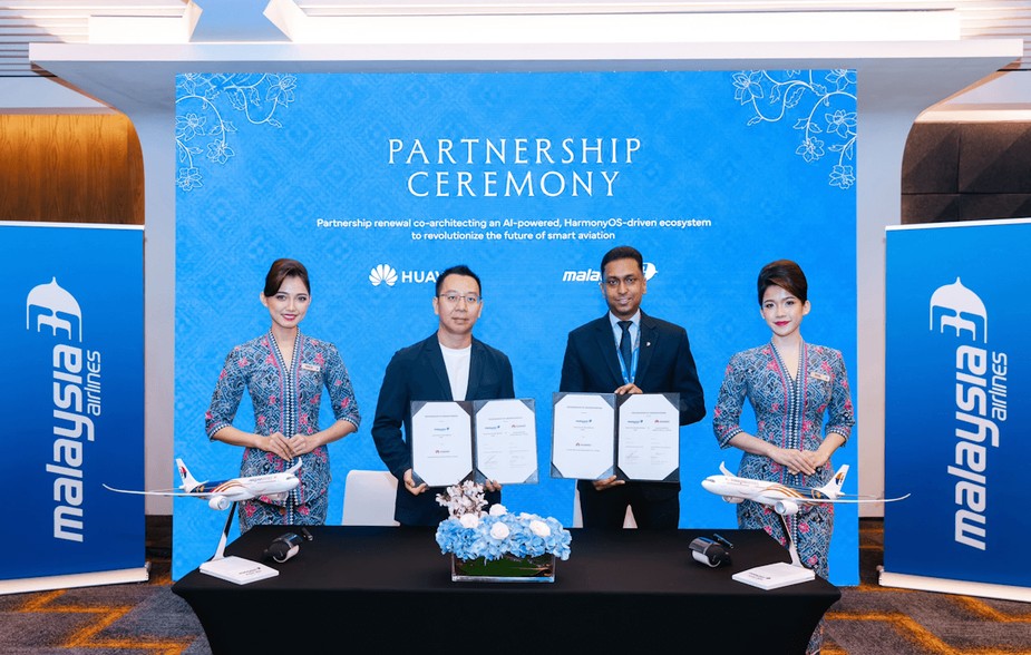 Malaysia Airlines, Huawei sign AI travel services deal