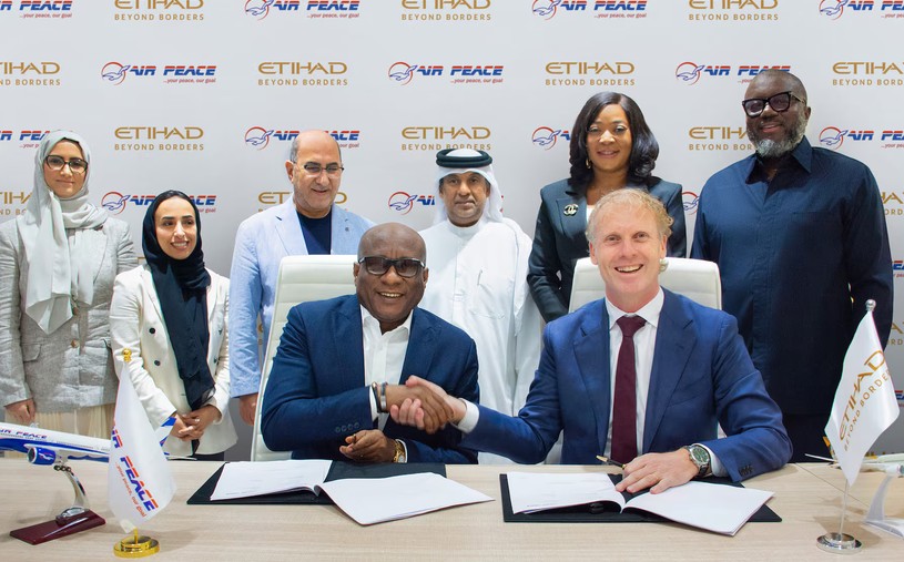 Etihad Airways, Air Peace sign interline agreement to expand connectivity across Nigeria, West Africa
