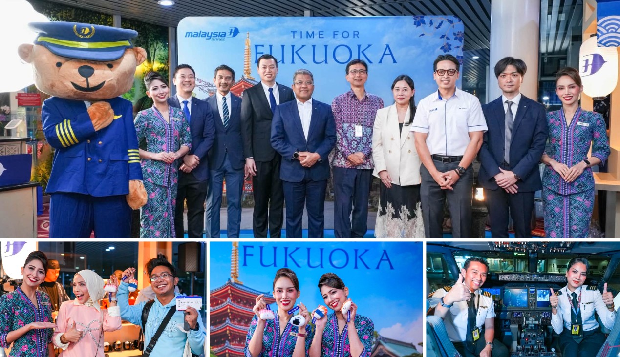 Malaysia Airlines resumes direct Kuala Lumpur-Fukuoka flights